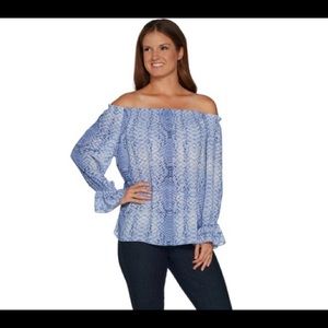 Laurie Felt Off Shoulder Blouse